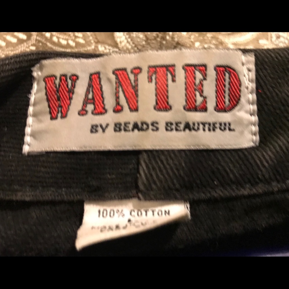 Vintage Black bolero jacket - Picture 3 of 3